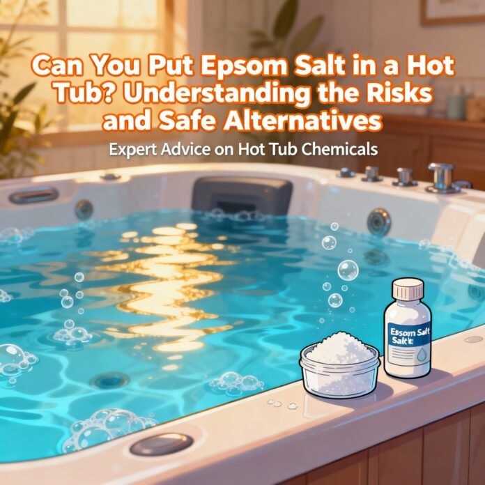 epsom salt in a hot tub