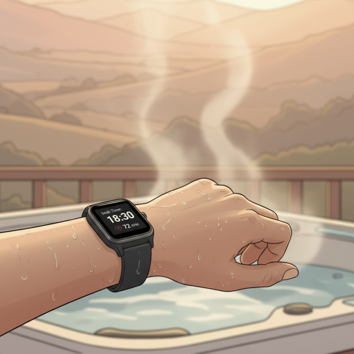 how long can you stay in a hot tub